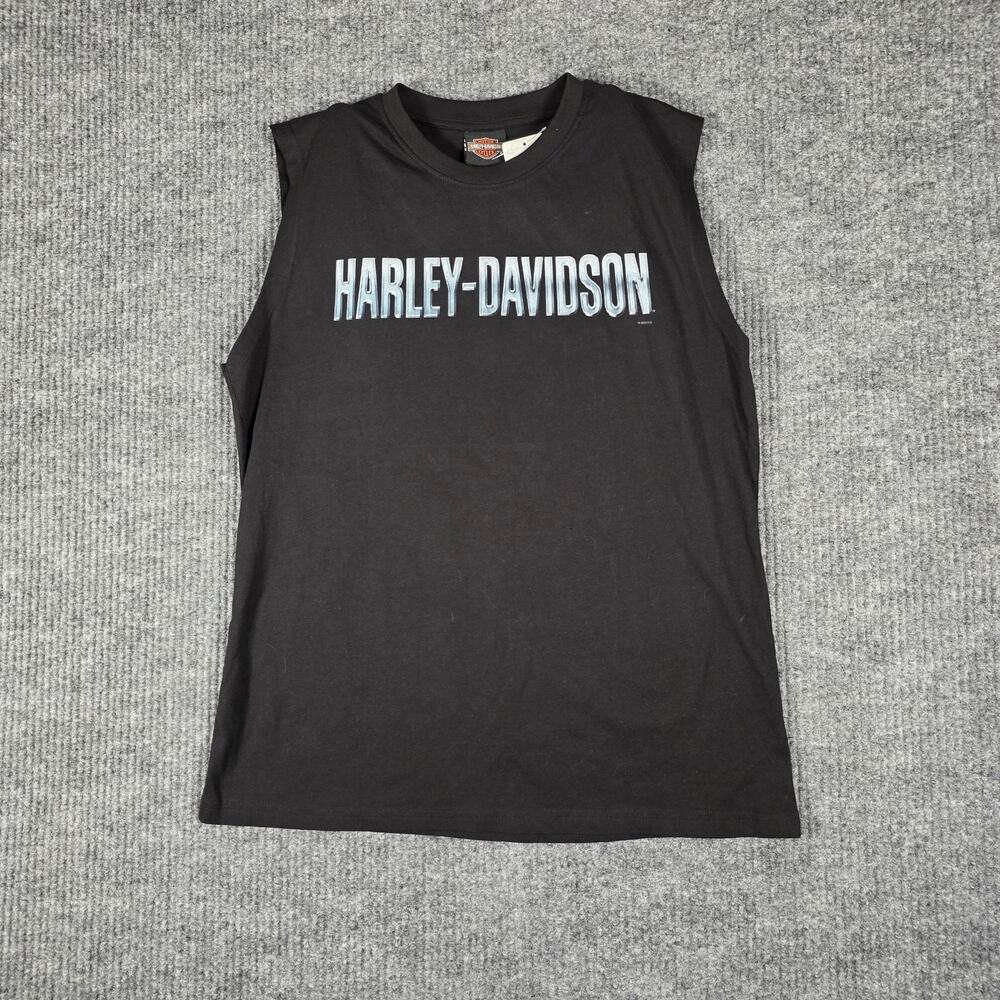 Harley Davidson Women’s Sleeveless Graphic Tee S NWT Savannah Georgia Biker Tank